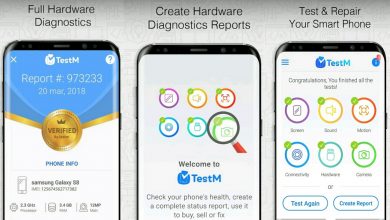 TestM is a FREE full hardware diagnostic app available for your smartphone and mobile device