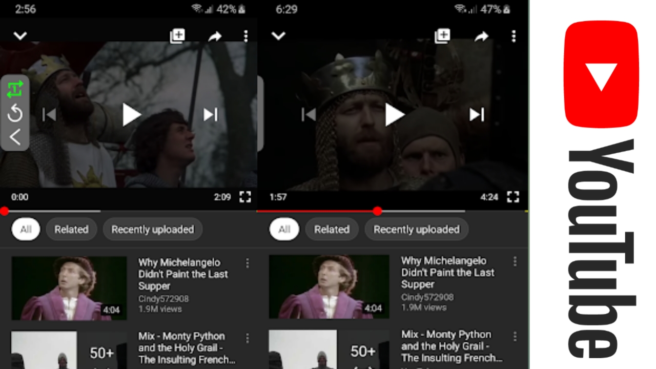 Repeat Button for YouTube - Loop Videos