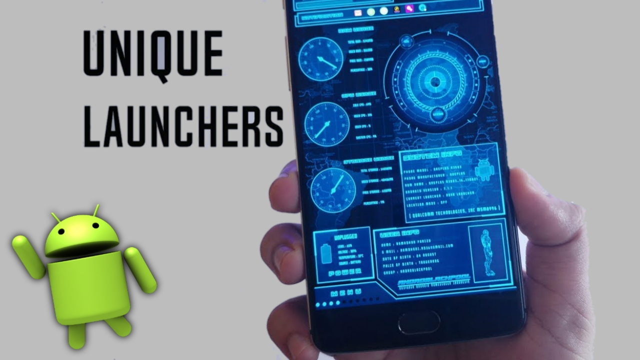 And Unique Android Launchers You Must TRY - 2020| How To Customise Android Phone LIKE PRO!