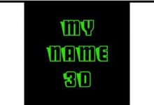 Photo of 3D Name Wallpaper Apk | Create A Stylish 3D Wallpaper With Your Name |