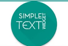 Photo of Simple Text Widget Apk | Custom Text Widget For Simple Text, Notes & Messages On Home Screen |